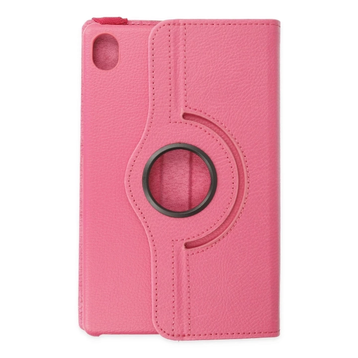 BFS  Samsung Galaxy X510 Tab S9 FE 11 Kılıf 360 Tablet Deri Kılıf - Pembe