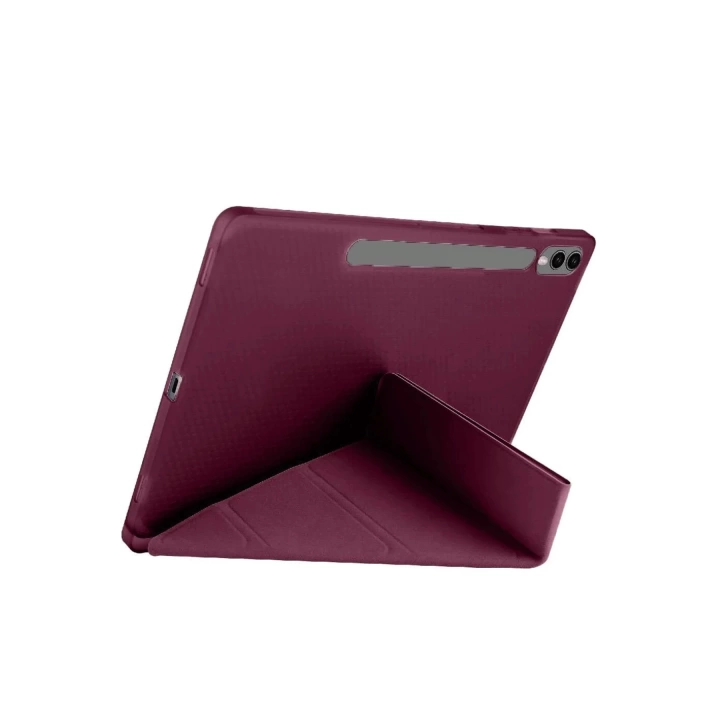 BFS  Samsung Galaxy X510 Tab S9 FE 11 Kılıf Kalemlikli Mars Tablet Kılıfı - Mor