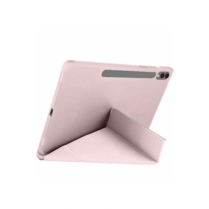 BFS  Samsung Galaxy X510 Tab S9 FE 11 Kılıf Kalemlikli Mars Tablet Kılıfı - Rose Gold