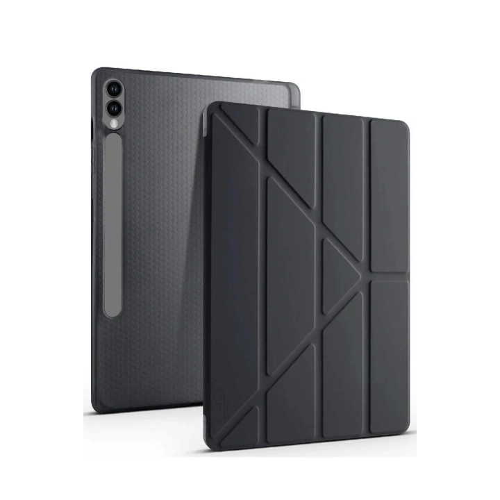 BFS  Samsung Galaxy X510 Tab S9 FE 11 Kılıf Kalemlikli Mars Tablet Kılıfı - Siyah