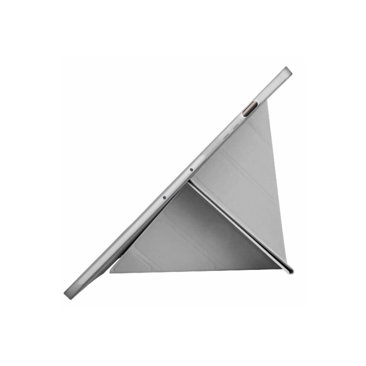 BFS  Samsung Galaxy X610 Tab S9 FE Plus 12.4 Kılıf Kalemlikli Mars Tablet Kılıfı - Gri
