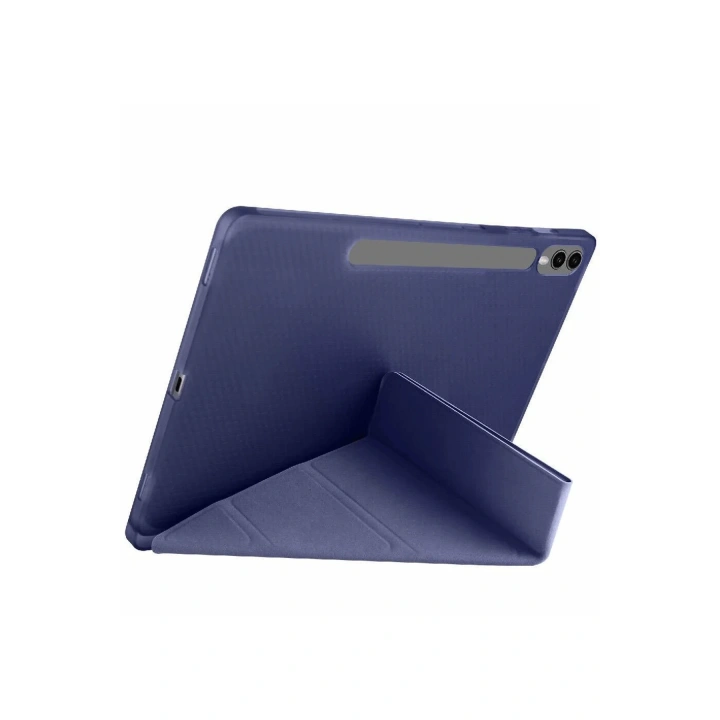 BFS  Samsung Galaxy X610 Tab S9 FE Plus 12.4 Kılıf Kalemlikli Mars Tablet Kılıfı - Lacivert