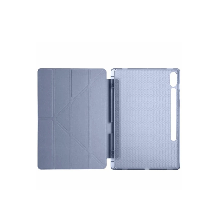 BFS  Samsung Galaxy X610 Tab S9 FE Plus 12.4 Kılıf Kalemlikli Mars Tablet Kılıfı - Lila
