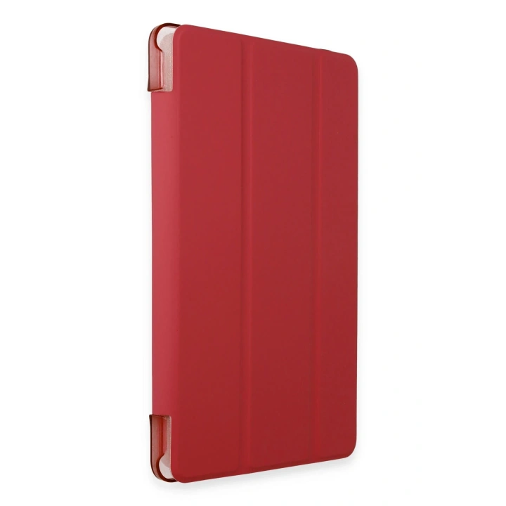 BFS  Samsung Galaxy X610 Tab S9 FE Plus 12.4 Kılıf Tablet Smart Kılıf - Kırmızı