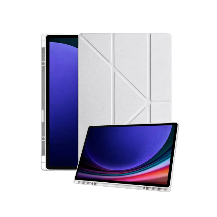 BFS  Samsung Galaxy X930 Tab S11 Ultra 14.6 Kalemlikli Mars Tablet Kılıfı - Gri