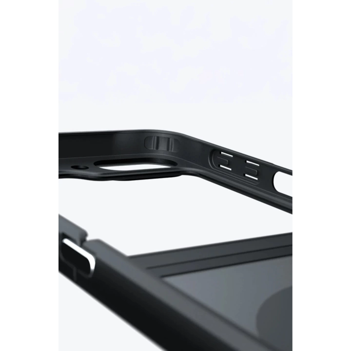 BFS Samsung Galaxy Z Flip 5 Kılıf Blur Fold Magsafe Kapak - Mat Siyah