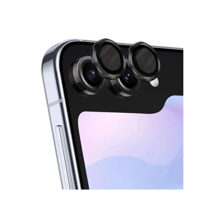 BFS  Samsung Galaxy Z Flip 5 Valdez Metal Kamera Lens - Siyah