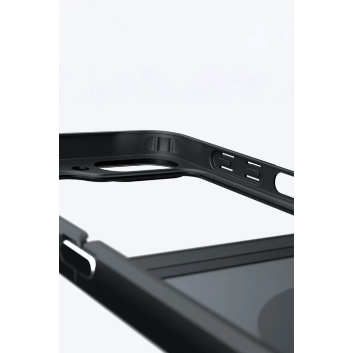 BFS  Samsung Galaxy Z Flip 6 Kılıf Blur Fold Magsafe Kapak - Siyah
