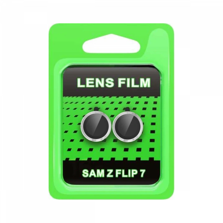 BFS  Samsung Galaxy Z Flip 7 Raze Metal Kamera Lens - Gümüş