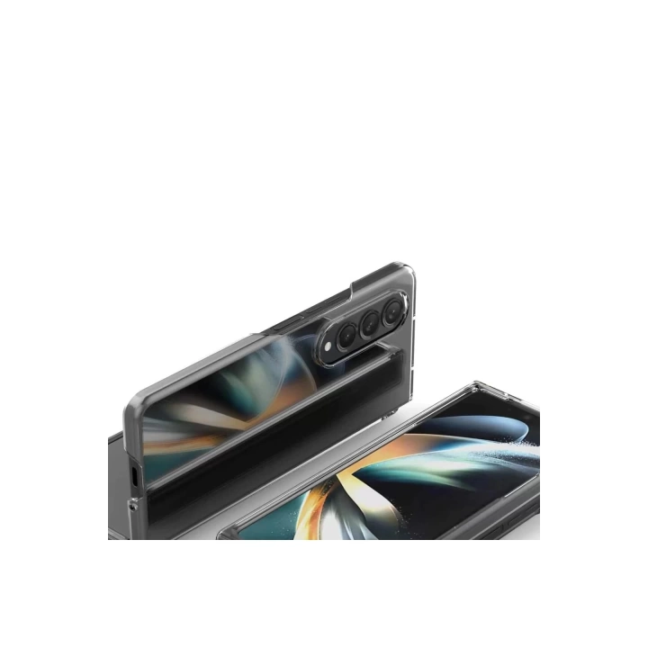 BFS  Samsung Galaxy Z Fold 3 Kılıf Fold TPU Silikon - Şeffaf
