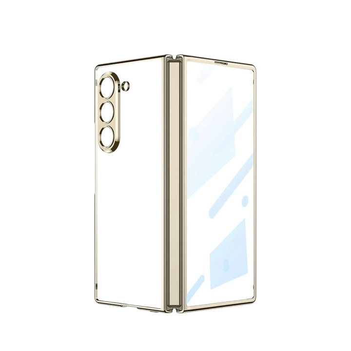 BFS  Samsung Galaxy Z Fold 6 Kılıf Fold Element Kapak - Gold
