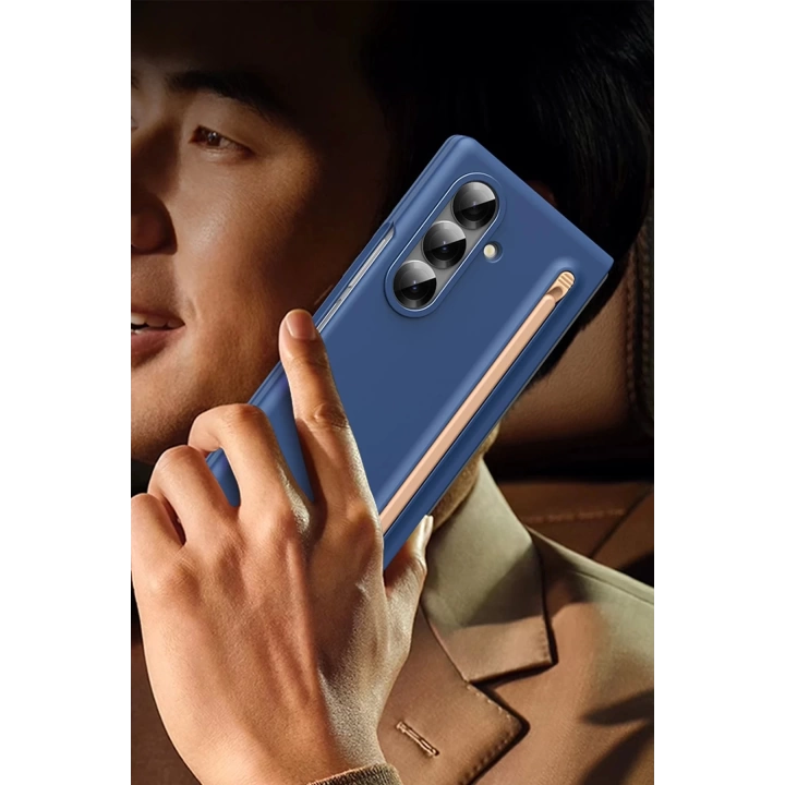 BFS Samsung Galaxy Z Fold 7 Hole Fold Kapak - Lacivert