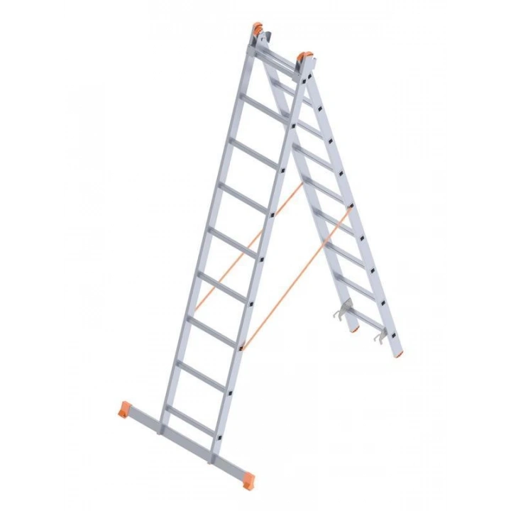 BFS Saraylı 2X9 A Tipi Sürgülü Merdiven 4,94 Metre