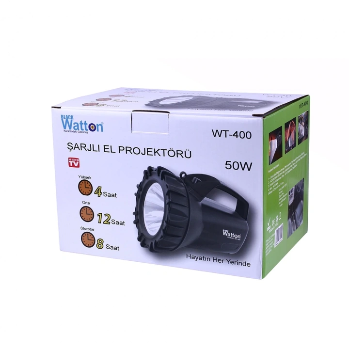 BFS Şarjlı 50 W Büyük Fener  Wt-400