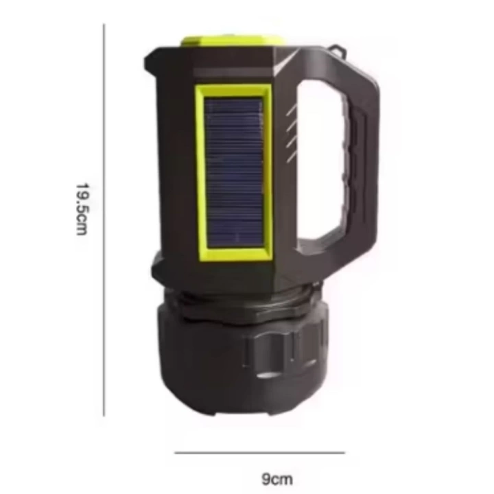BFS   Şarjlı LED El Feneri 10W Taşınabilir Acil Durum ası USB Şarjlı & Yan COB Işıklı