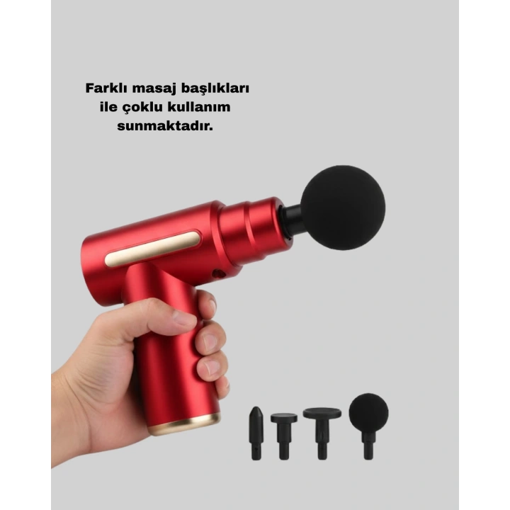 BFS Şarjlı Masaj Tabancası Spor Sonrası Kas Rahatlatma İçin