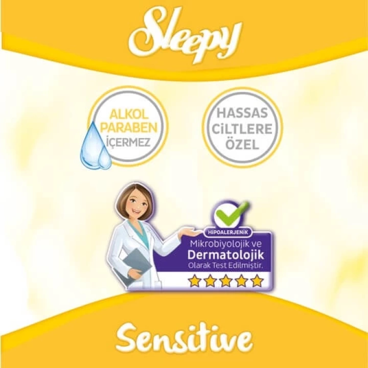 BFS    Sensitive Islak Havlu Mendil 90 Adet