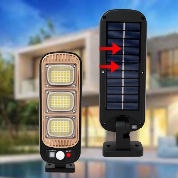 BFS  Sensörlü Güneş Enerjisi İle Şarj Olabilen Duvara Monte Solar Aydınlatma  GL-84069