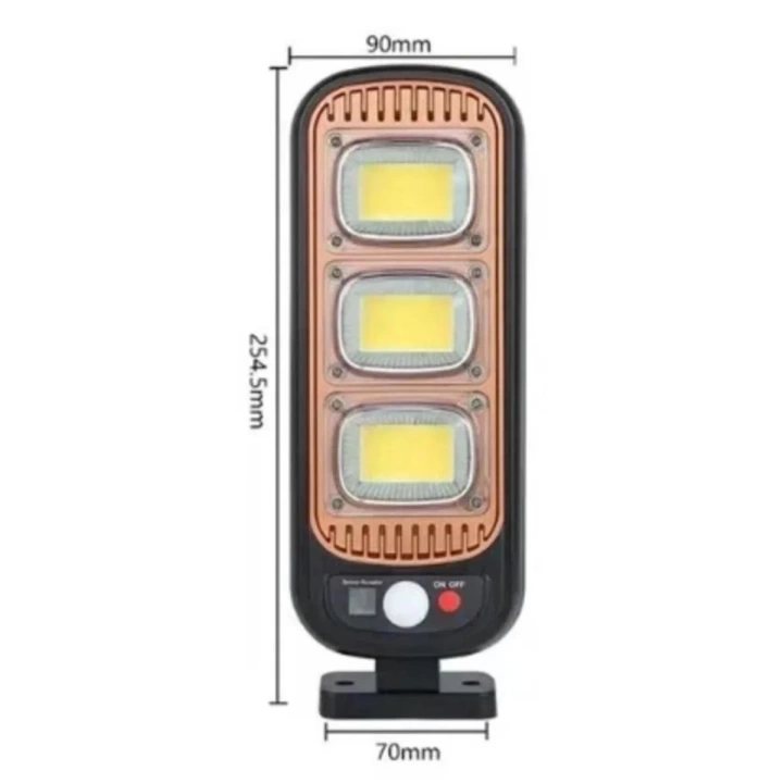 BFS  Sensörlü Güneş Enerjisi İle Şarj Olabilen Duvara Monte Solar Aydınlatma  GL-84069