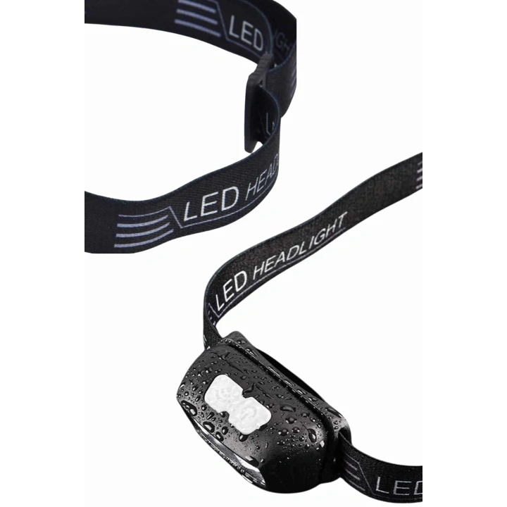 BFS Sensörlü Şarjlı Type-c Şarj Işıklı Kafa Lambası Kamp Lambası