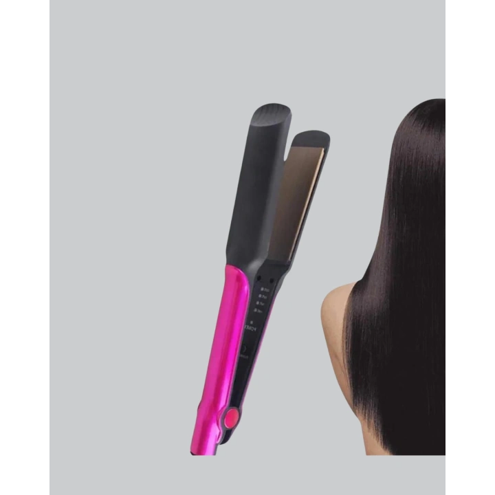 BFS Seramik Plakalı Saç Düzleştirici – Plaka Kilitli ve Elektriklenme Önleyici