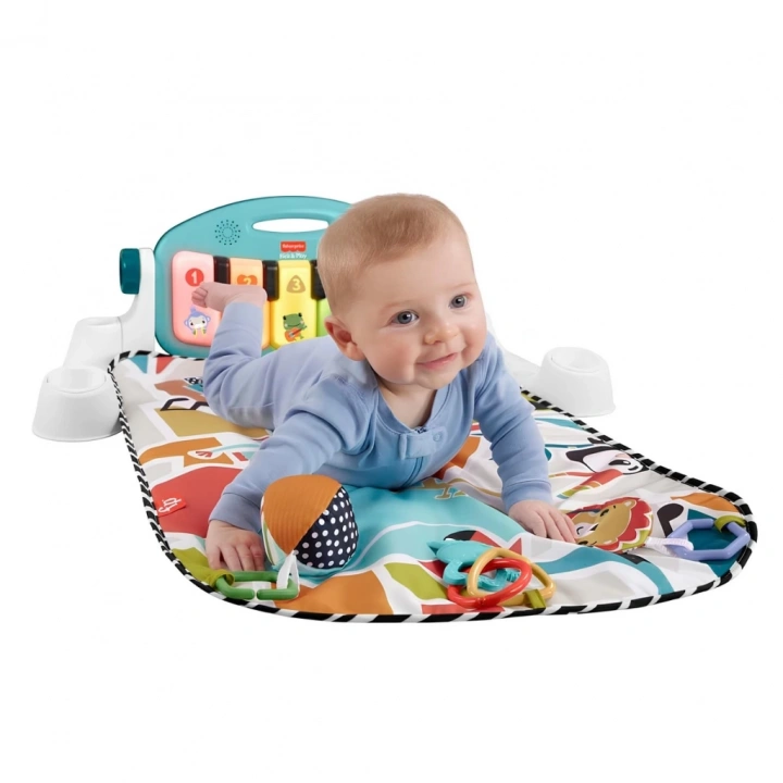 BFS   Sesli ve Işıklı Neşeli Hayvanlar Piyanolu Oyun Halısı HWY49