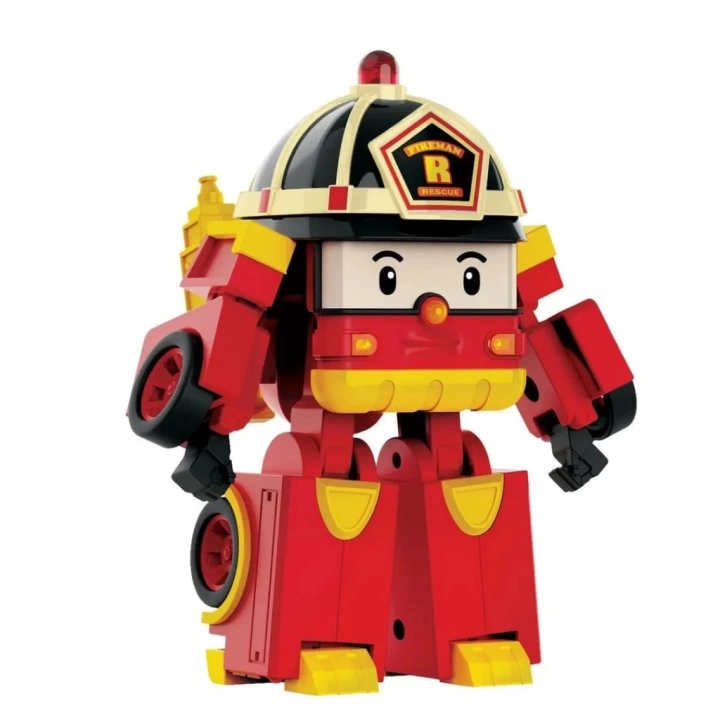 BFS   Sesli ve Işıklı Robocar Poli Büyük Transforming Robot Roy