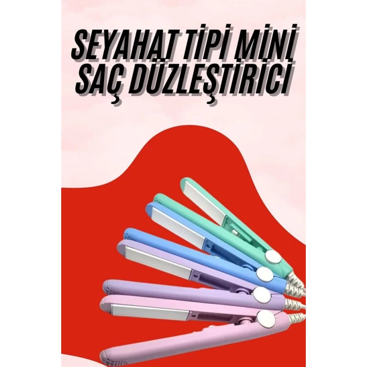 BFS Seyahat Tipi Taşınabilir Saç Düzleştirici Saç Şekillendirici Yüksek Isı Ayarlı