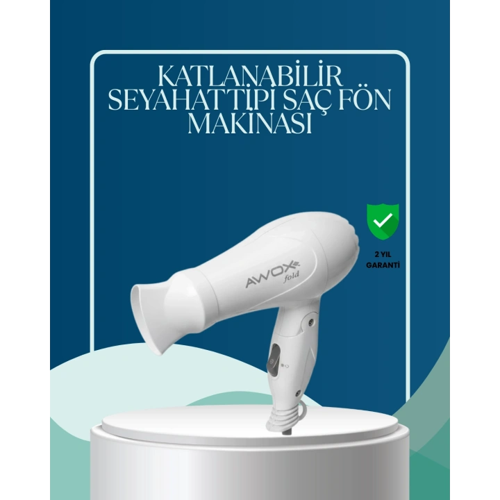 BFS Seyahat Uyumlu Saç Kurutma Makinesi Hafif ve Kompakt