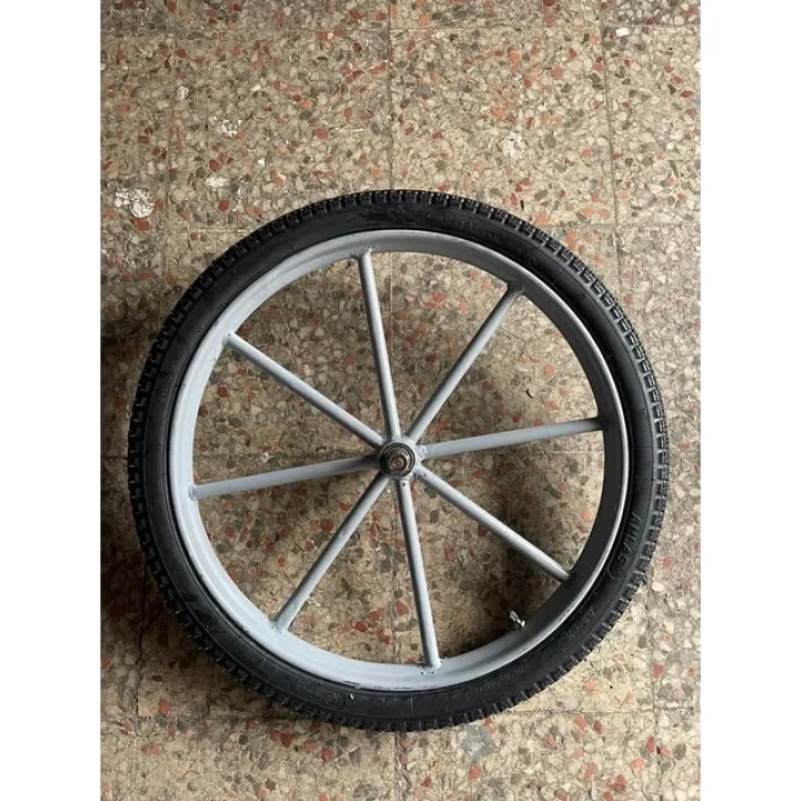 BFS Seyyar Tezgah / Araba Tekerleği 50 Cm - Borulu Jant (jant Boyu:40 Cm)