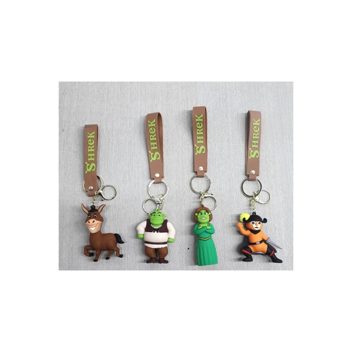 BFS Shrek Silikon Anahtarlık | Karakter Figürü Alk4267 | Lisinya
