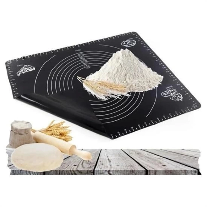 BFS  Silikon Çok Amaçlı Geniş Hamur Matı Hamur Açma Matı 40*50 cm