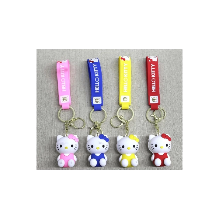 BFS Silikon Hello Kitty Anahtarlık | Karakter Figürü Alk4248 | Lisinya
