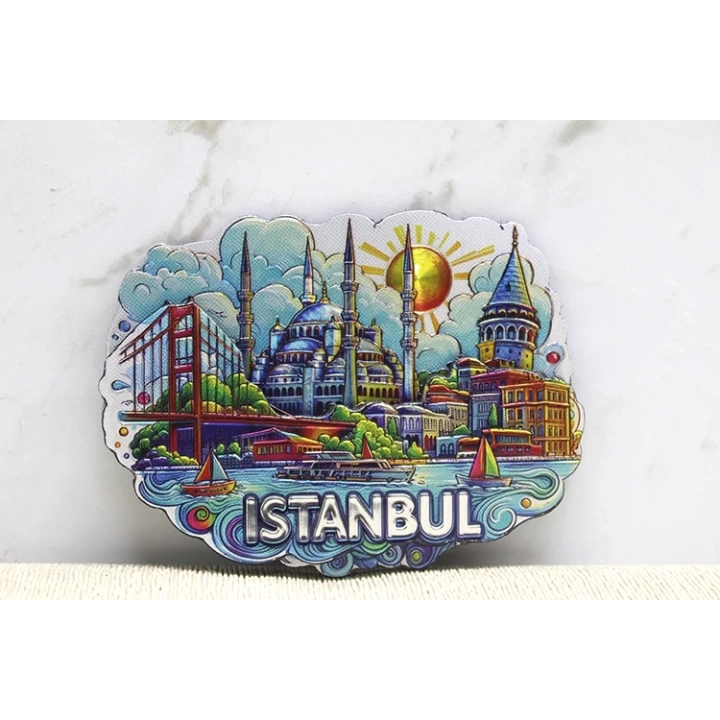 BFS Silikon İstanbul Temalı Magnet Alk4342