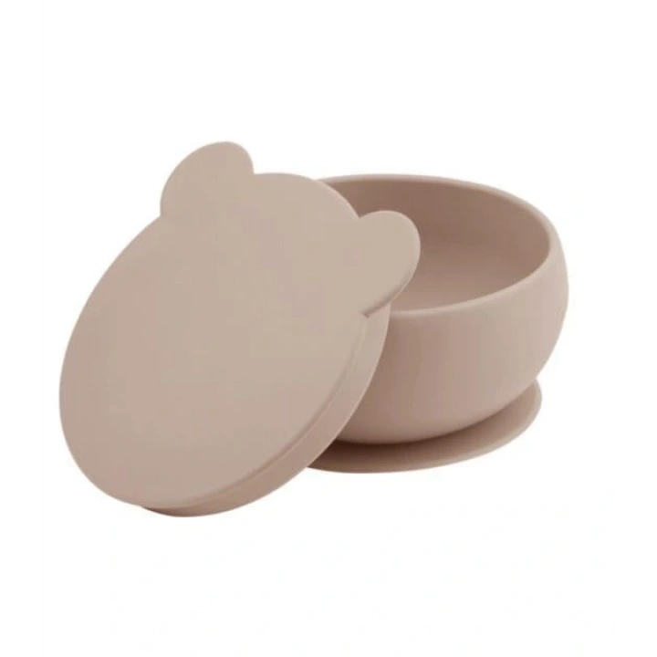 BFS Silikon Kapaklı Kase Bubble Beige