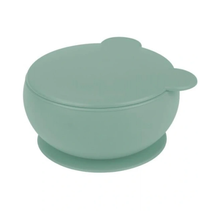 BFS Silikon Kapaklı Kase River Green