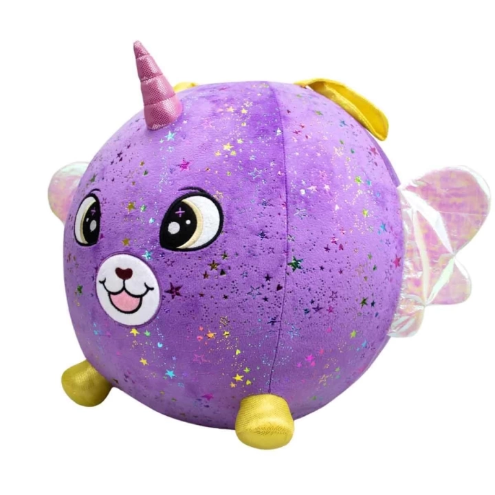 BFS   Şişme Peluş Mor Köpek XXL Shiny Corns S2