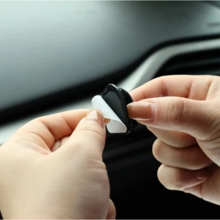 BFS Siyah Çok Amaçlı Yapışkanlı Kanca 10 lu