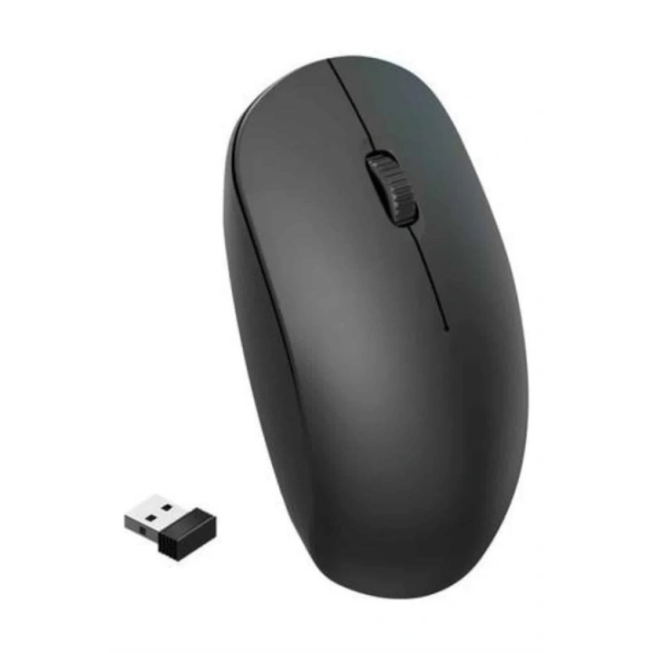 BFS Siyah Kablosuz Mouse Wireless Mouse Minimal Tasarım