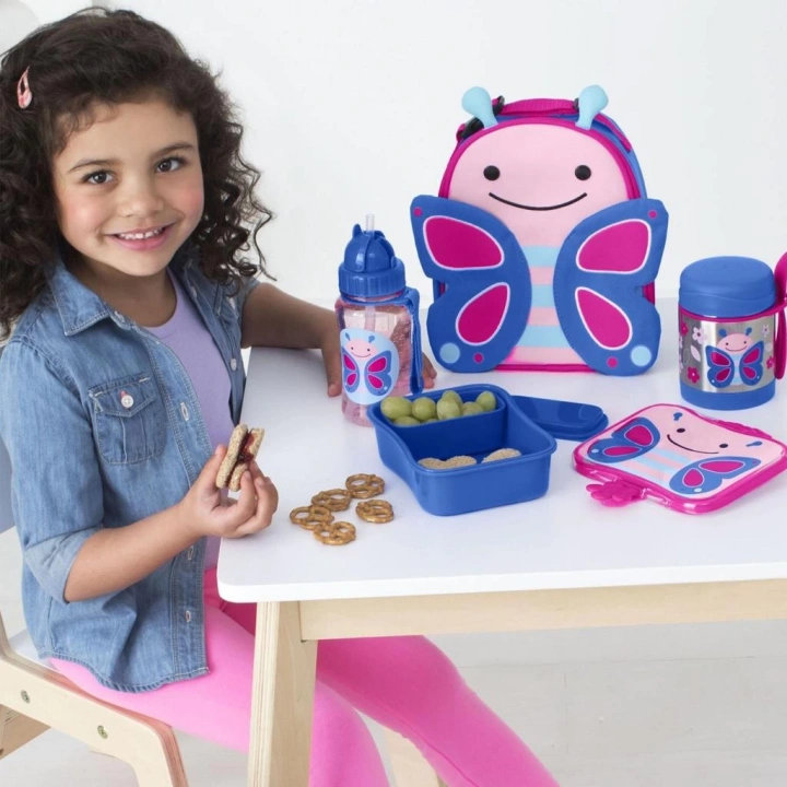 BFS   Skip Hop Zoo Paslanmaz Çelik Termos 325 ml Kelebek