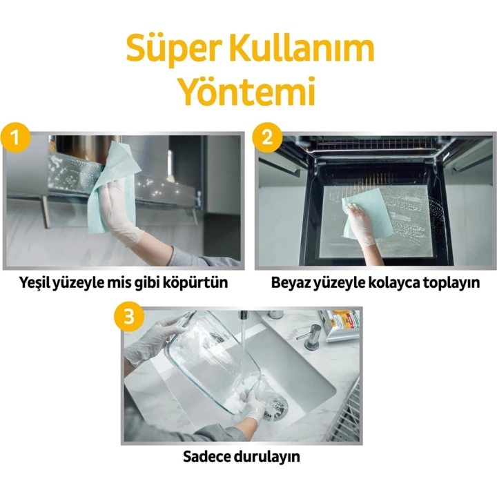 BFS   Sleepy Yüzey Temizlik Havlusu 30 Adet Yağ Çözücü