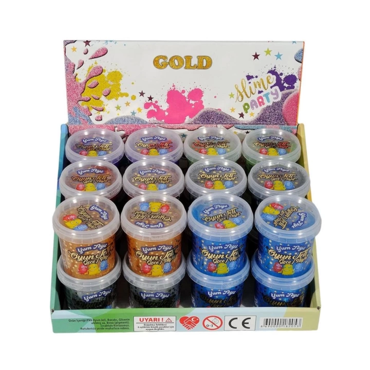 BFS   SLM-906 Heroes Tekli Gold Oyun Jeli 145 gr. - Eren Eğitici Oyuncak