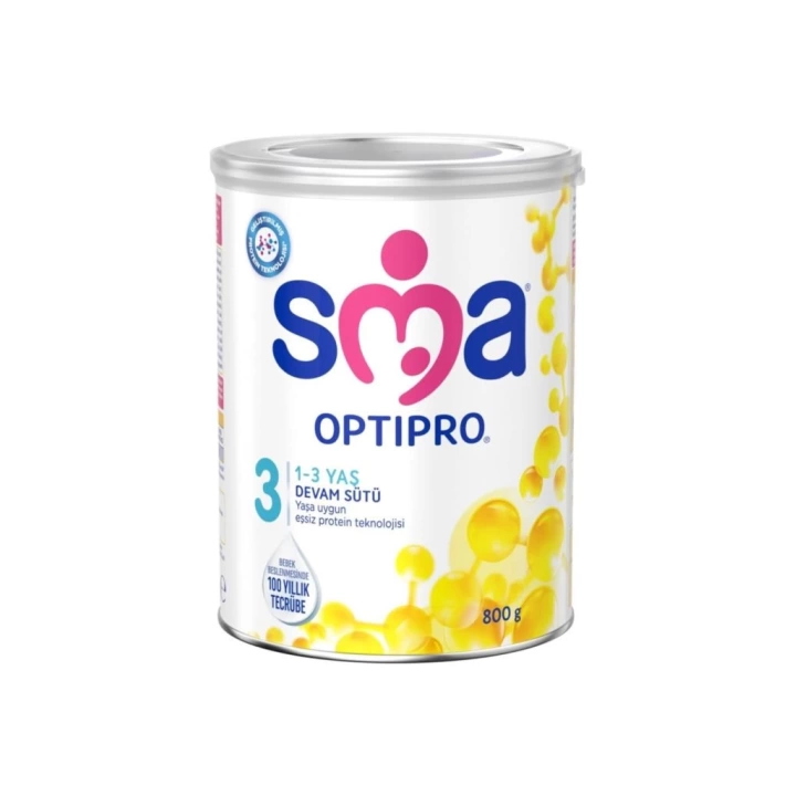 BFS   SMA Optipro Probiyotik 3 Bebek Devam Sütü 1-3 Yaş 800 Gr