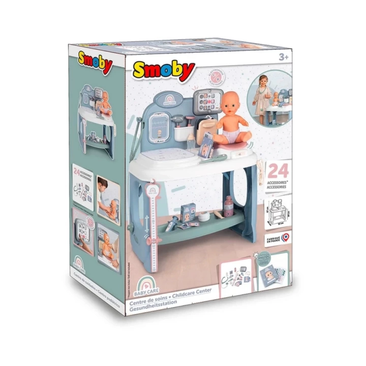 BFS   Smoby Elektronik Bebek Bakım Merkezi Oyun Seti 240305
