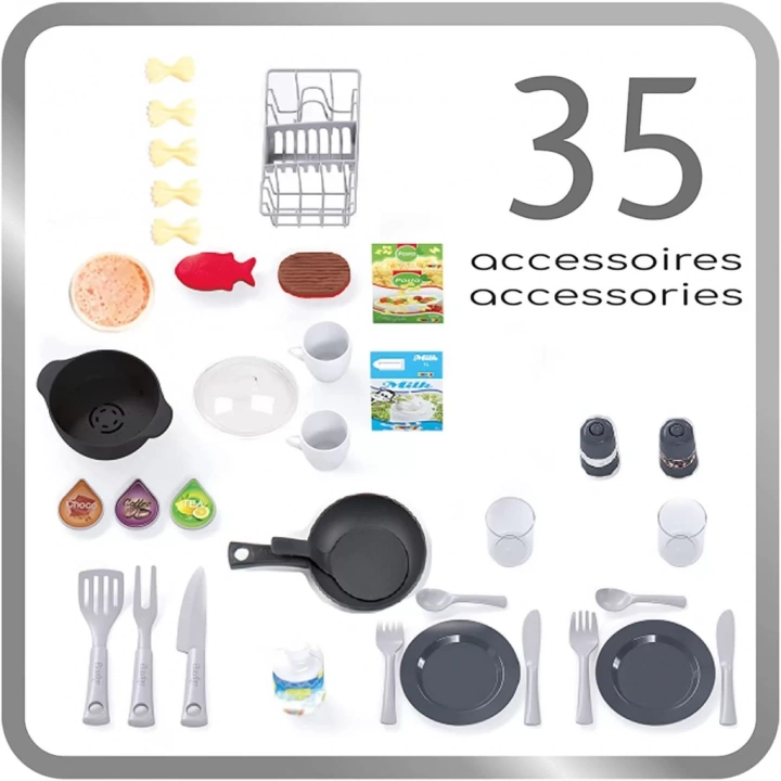 BFS   Smoby Kitchen Tech Edition Mutfak Seti 7600311052