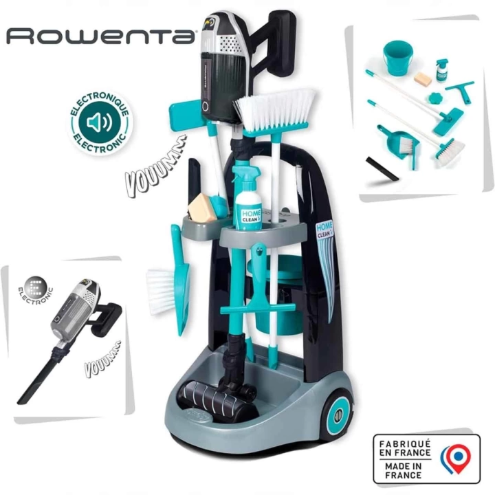 BFS   Smoby Rowenta Arabalı Elektrikli Süpürge 7600330319