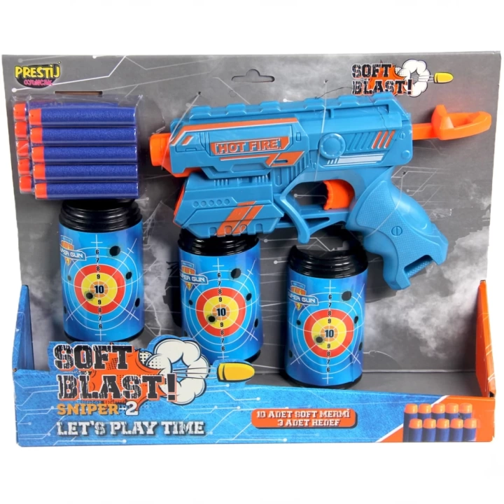 BFS   Sniper 2 Soft Blast Dart Atan Oyuncak