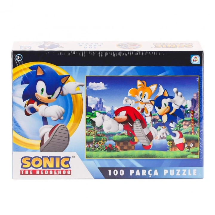 BFS   SO0052 Sonic 100 Parça Puzzle -Laçokids
