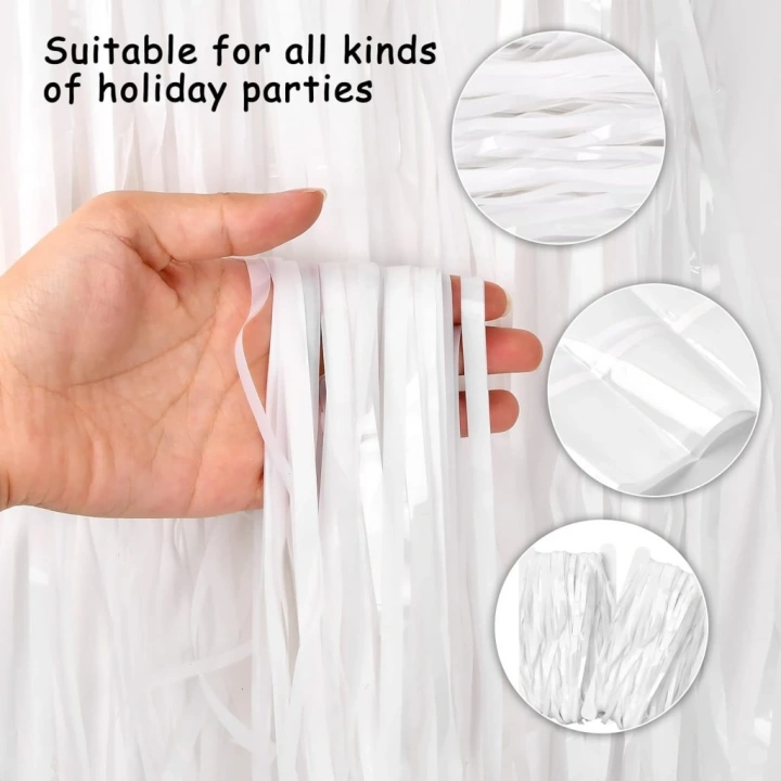 BFS  Soft Beyaz Renk Duvar ve Kapı Perdesi İthal 100x200 cm