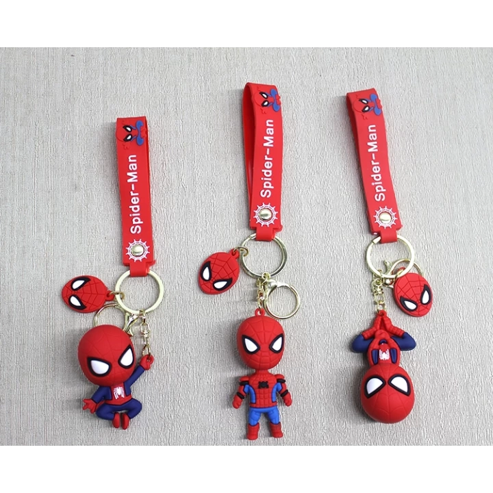 BFS Spiderman Silikon Anahtarlık